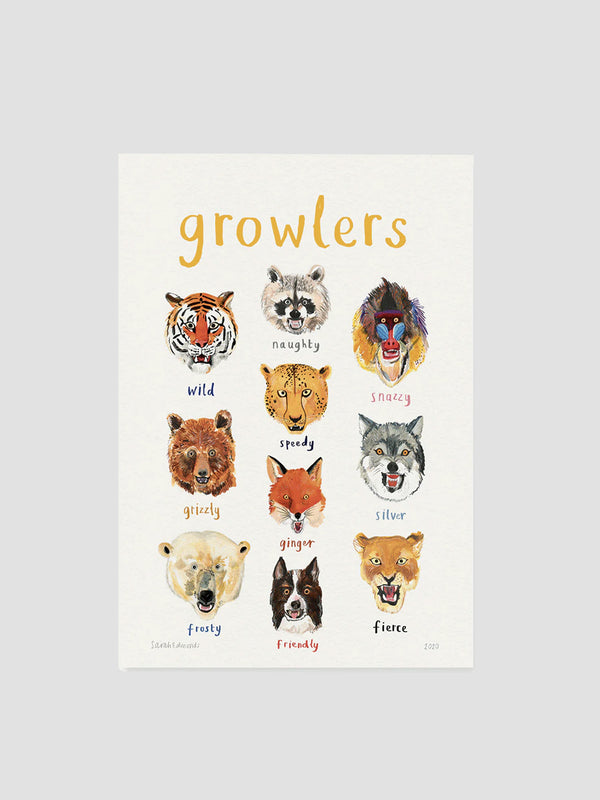 Growlers A4 Print [D]