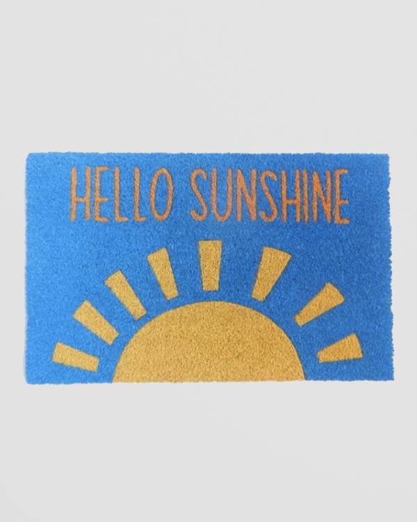 Hello Sunshine" Colourful Doormat