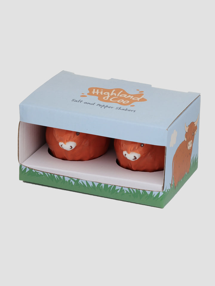 Highland Cow Ceramic Salt & Pepper Set Additional 2