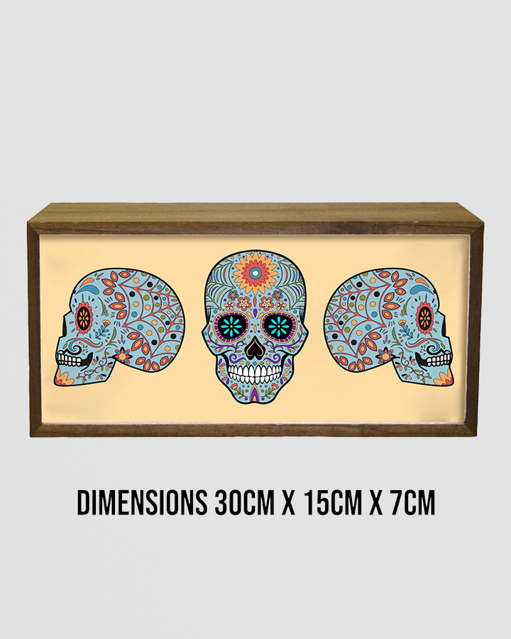 Light Box Home Skull Set Additional 3