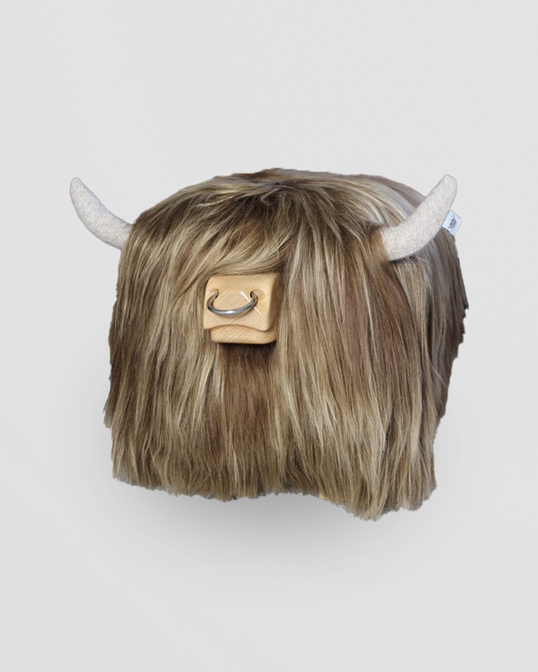 Honey the Highland Bull Footstool