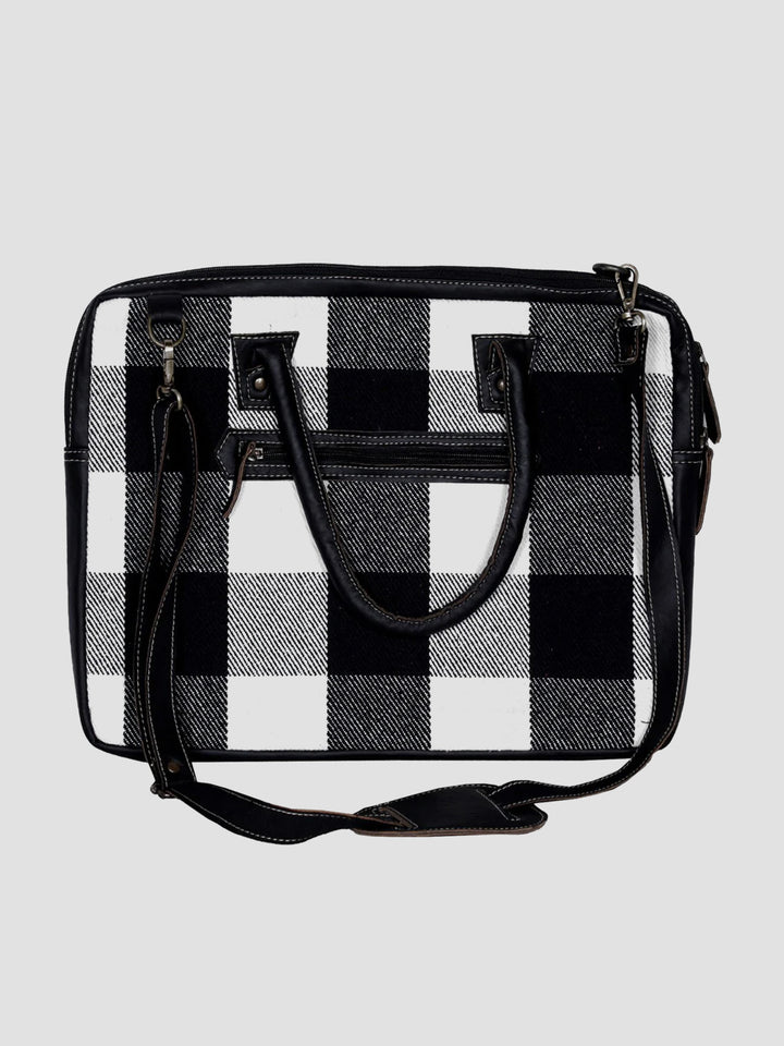 Houndstooth Laptop Bag Additional 1