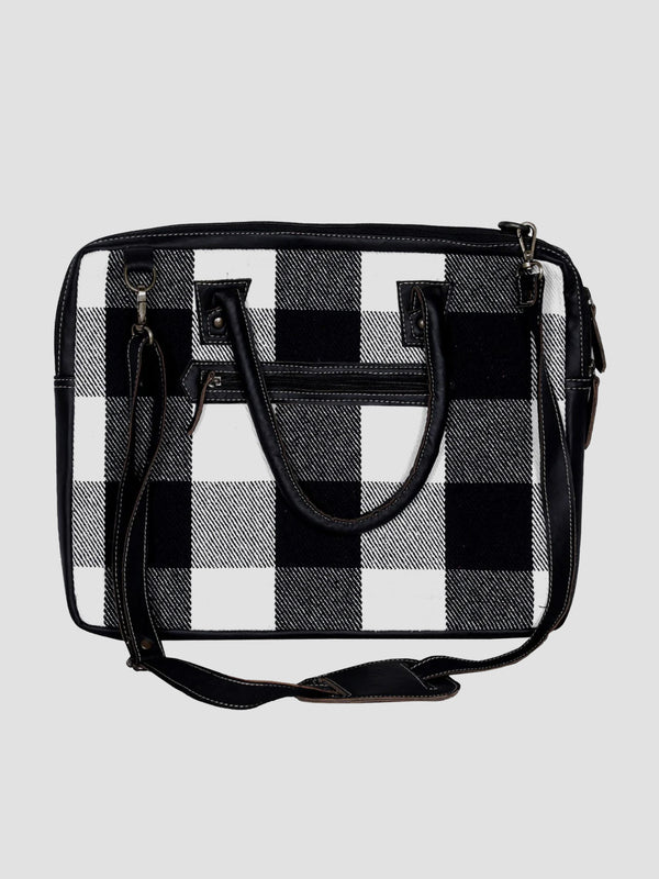 Houndstooth Laptop Bag