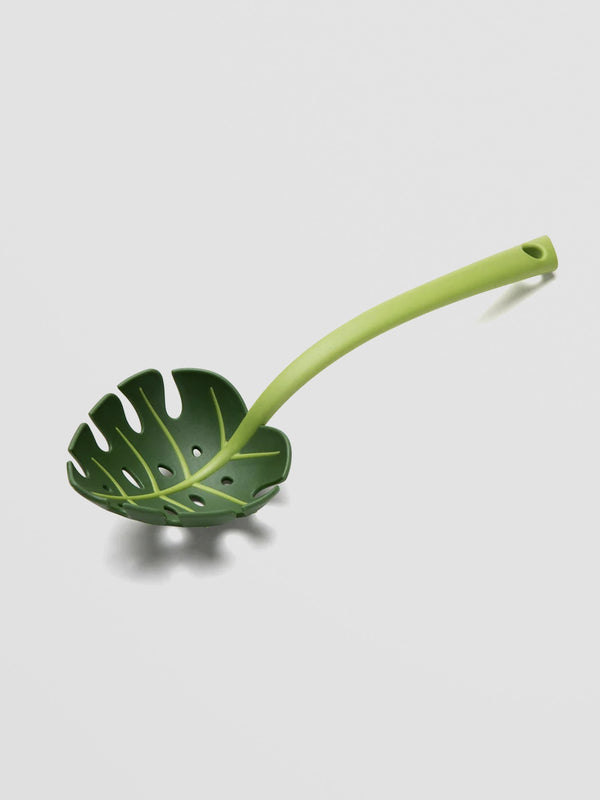 Jungle Serving Spoon - Monstera Leaf Design for Tropical Table Flair