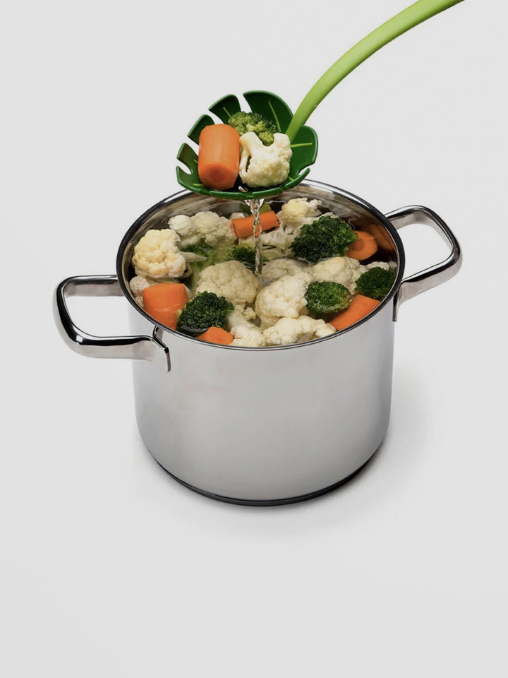 Jungle Serving Spoon - Monstera Leaf Design for Tropical Table Flair Additional 2