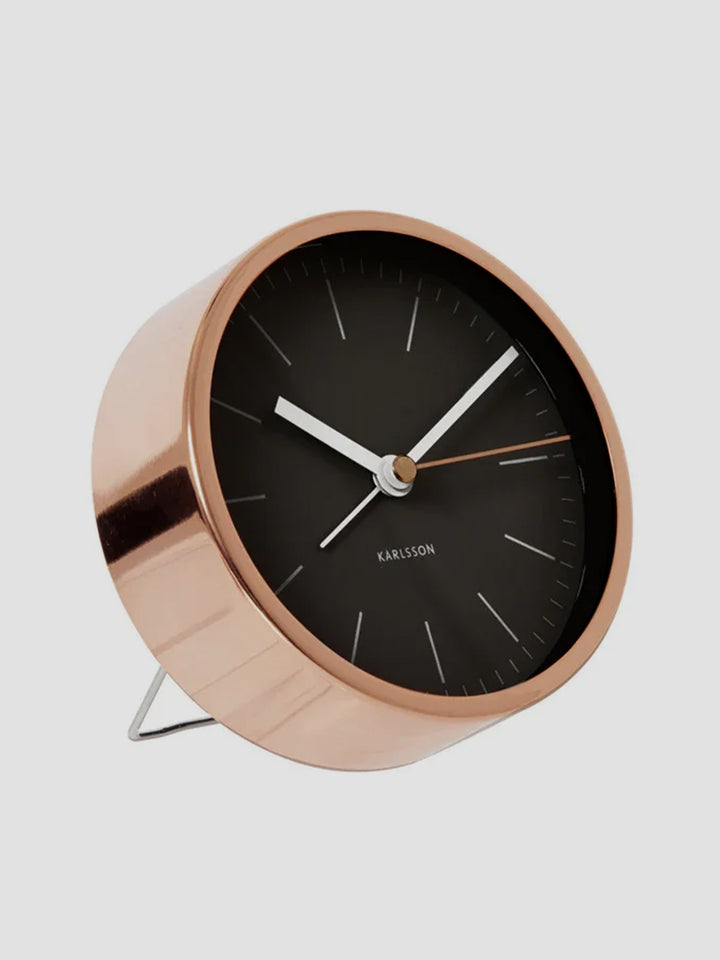 Karlsson Alarm Clock Minimal - Black [D] Additional 2