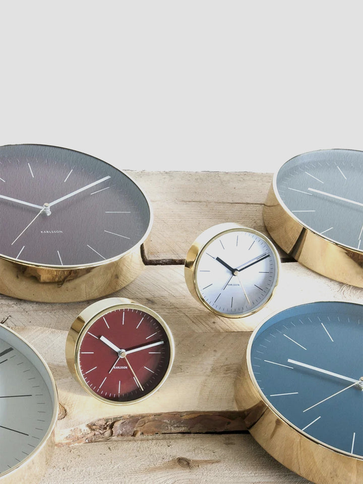 Karlsson Alarm Clock Minimal - White [D] Additional 2