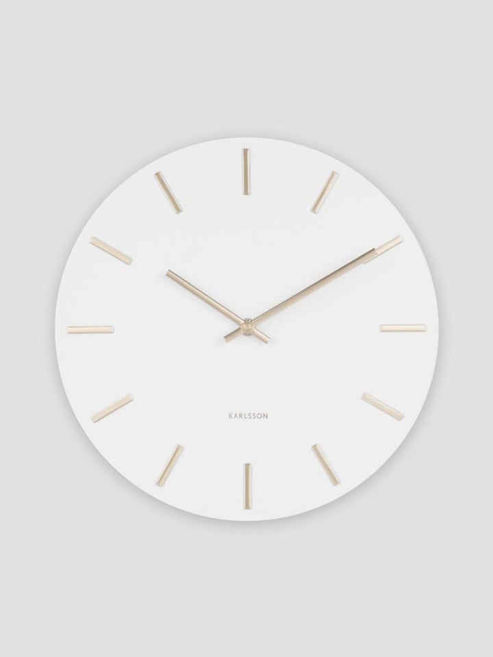 Karlsson Charm Wall Clock - White [D] Additional 1