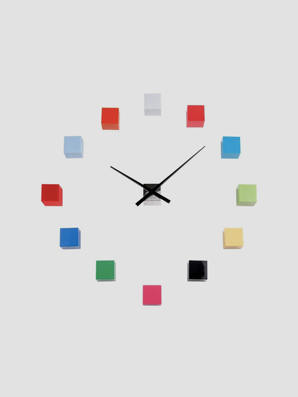 Karlsson DIY Cubic Wall Clock - Multi Colour [D]