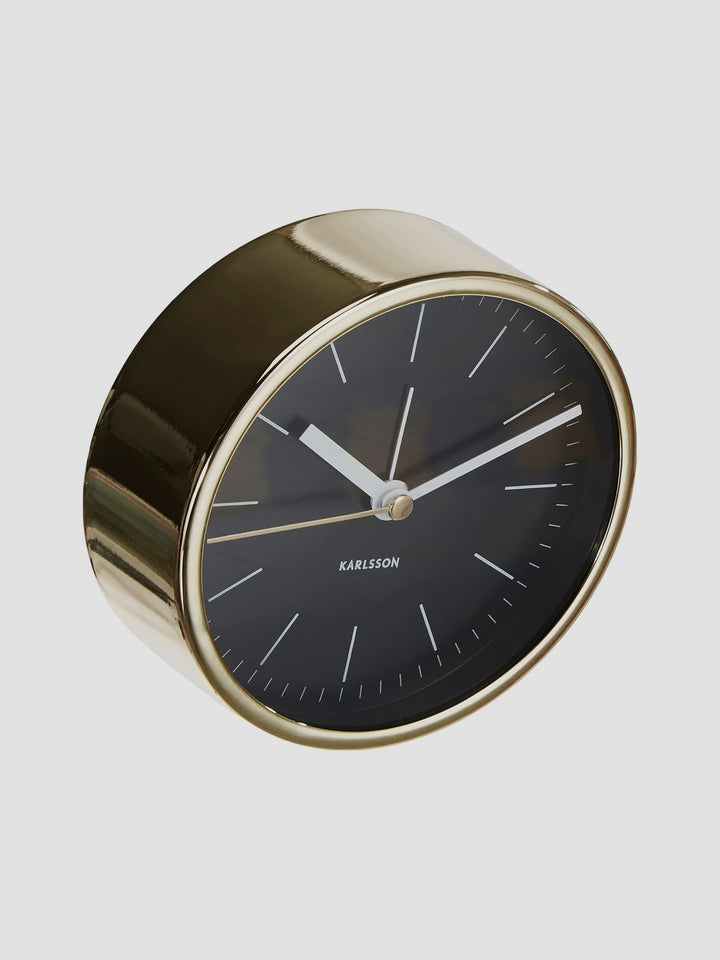 Karlsson Gold Alarm Clock Minimal - White [D] Additional 2