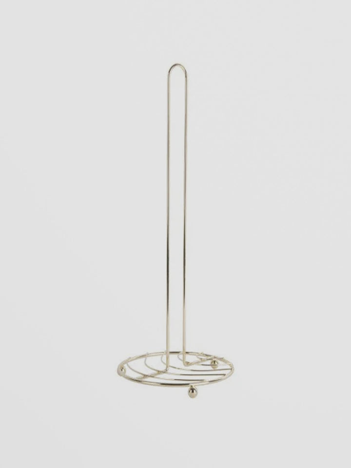 Kitchen Roll Holder Wired - Gold plated Additional 1