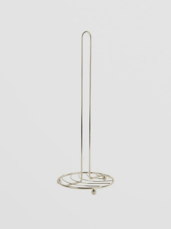 Kitchen Roll Holder Wired - Gold plated