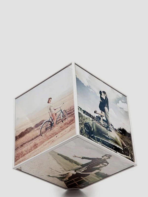 Kube Rotating Photo Display [D]