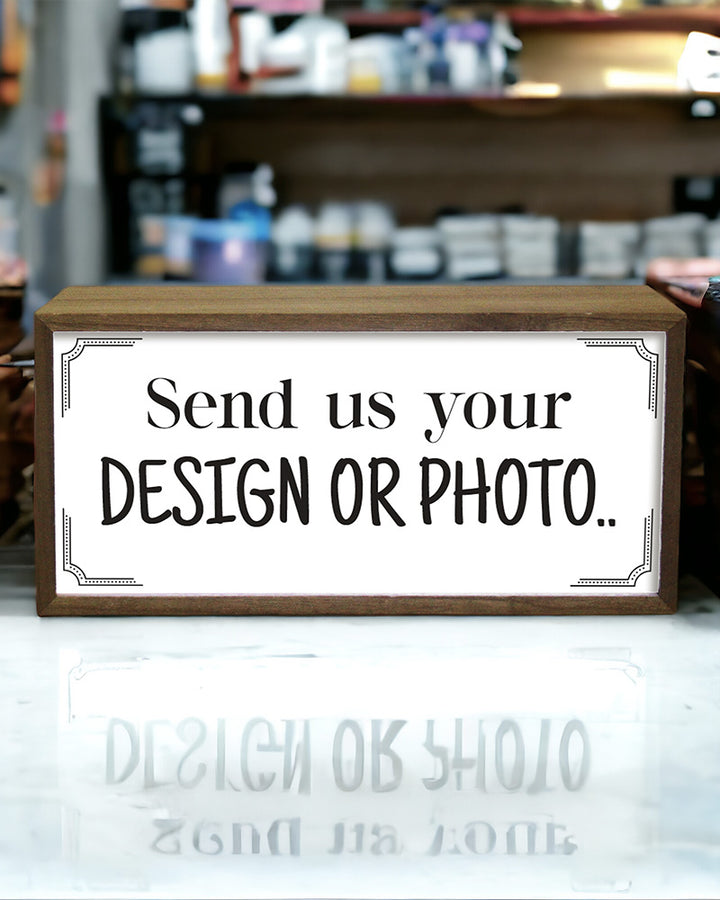 Personalised Photo Light Box. Custom LED Sign with Your Picture Additional 2
