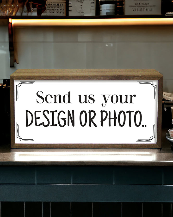 Personalised Photo Light Box. Custom LED Sign with Your Picture Additional 4