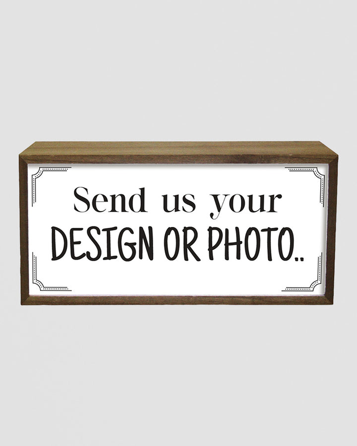 Personalised Photo Light Box. Custom LED Sign with Your Picture Additional 1