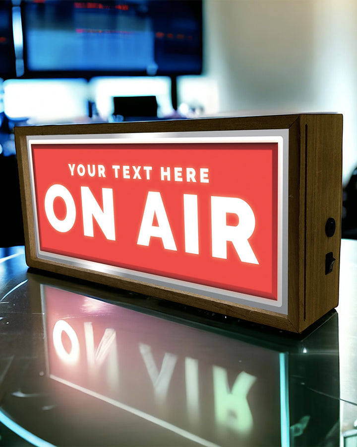 Personalised Light Box Sign – On Air LED Display for Creators & DJs Additional 4