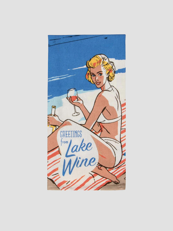 Lake Wine Tea Towel [D]