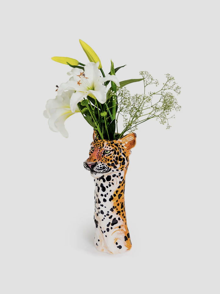 Loretta the Leopard Vase [D] Additional 2