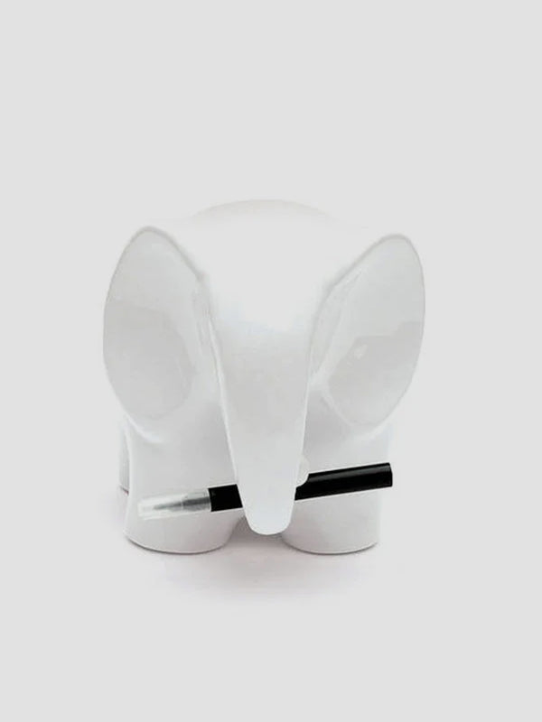 Memo Elephant Desk Accessory - Eric the Ceramic Reminder Buddy