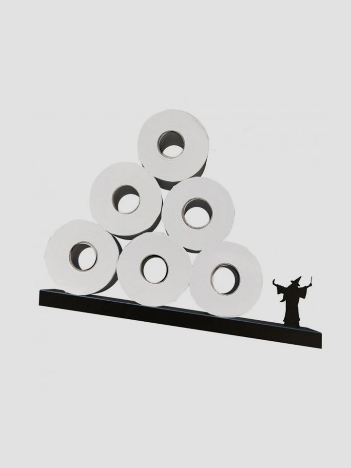 Merlin Toilet Paper Shelf - Floating Roll Holder with Wizard Charm Additional 1