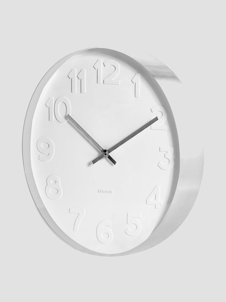 Mr White Numbers Wall Clock - Large [D] Additional 2
