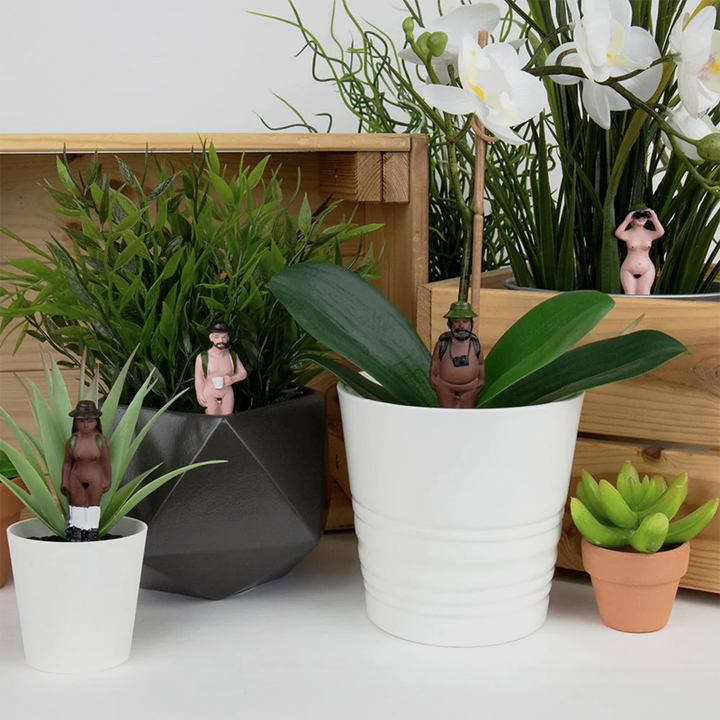Naked Ramblers Plant Markers. Cheeky Garden Gnomes Without the Clothes Additional 2