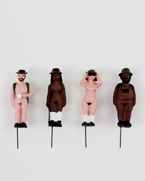 Naked Ramblers Plant Markers