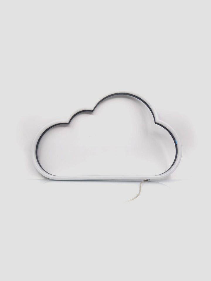 Neon Cloud Wall Light Sign - White [D] Additional 1