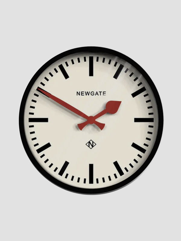 Newgate The Luggage Wall Clock - Black [D]