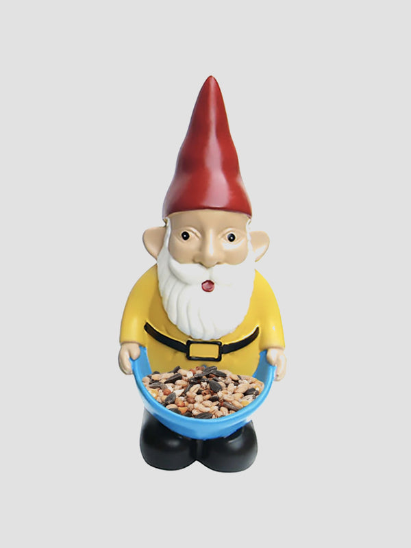 Nibble My Bits Gnome Bird Feeder