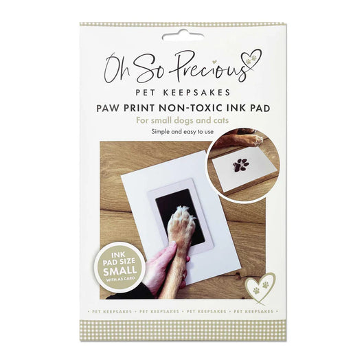 Pet Paw Print Ink Pad Kit – Mess-Free Keepsake – Red Candy