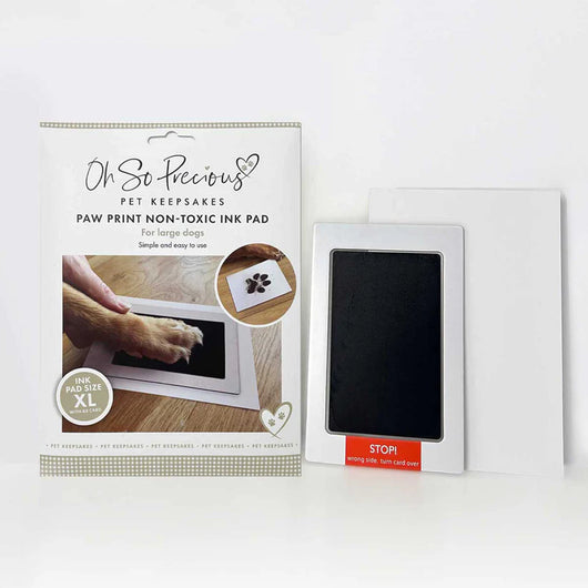 Pet Paw Print Ink Pad Kit – Mess-Free Keepsake – Red Candy