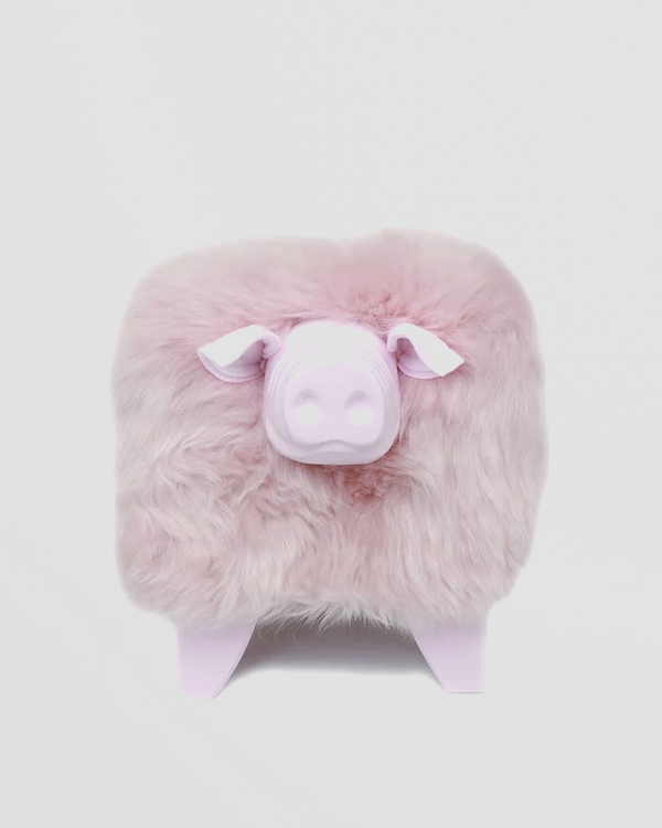 Paloma the Pink Pig Footstool