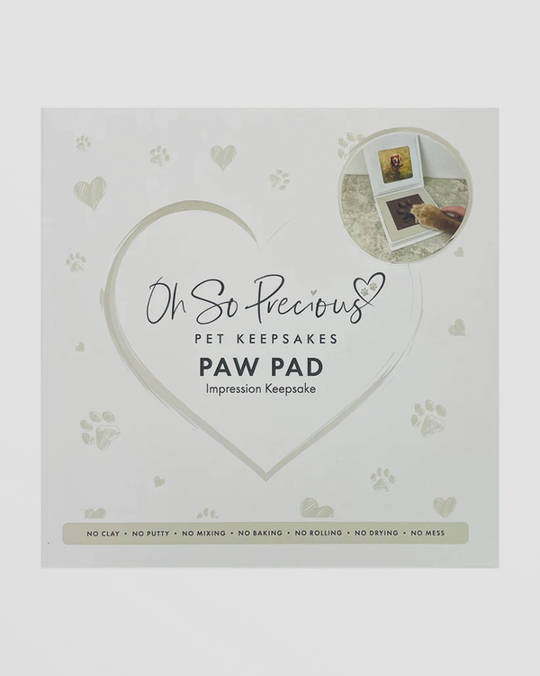 Paw Pad Impression Keepsake – A Memory to Treasure