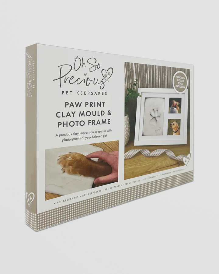 Paw Print Clay Mould Photo Frame Kit Additional 3