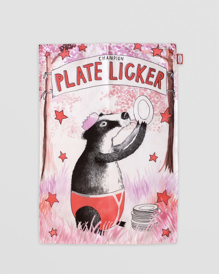 Plate Licker Tea Towel Additional 1