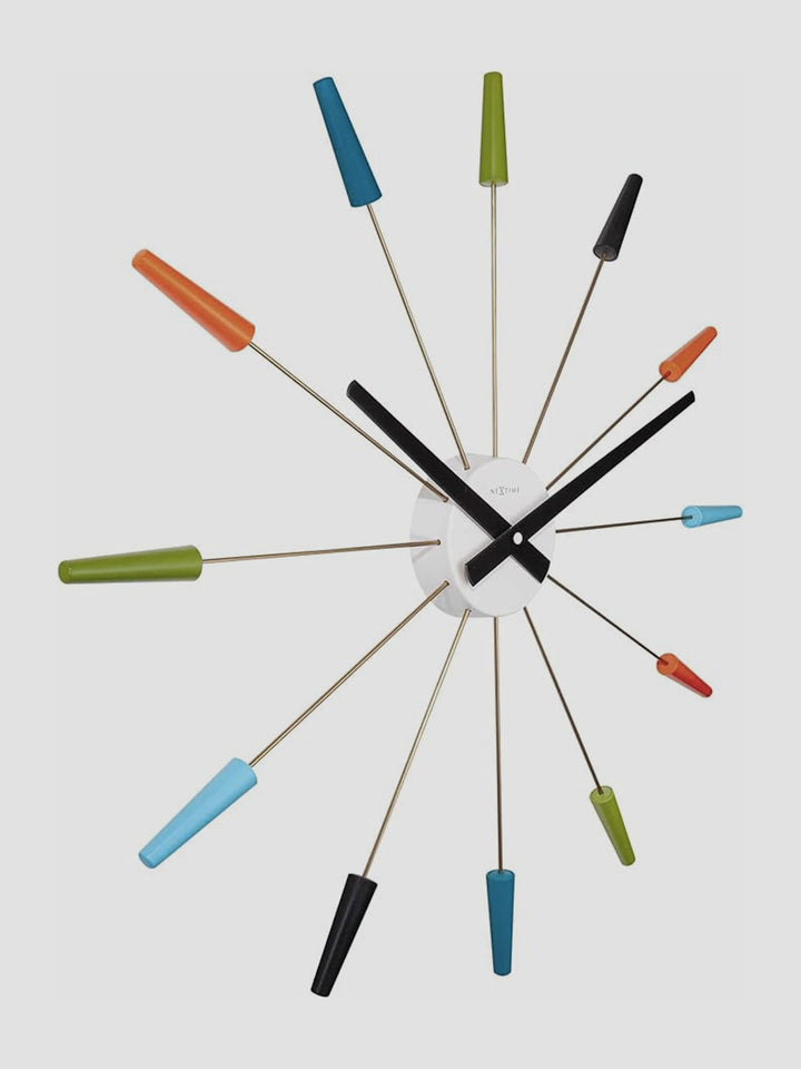 Plug Inn Wall Clock Multi Colour [D] Additional 2