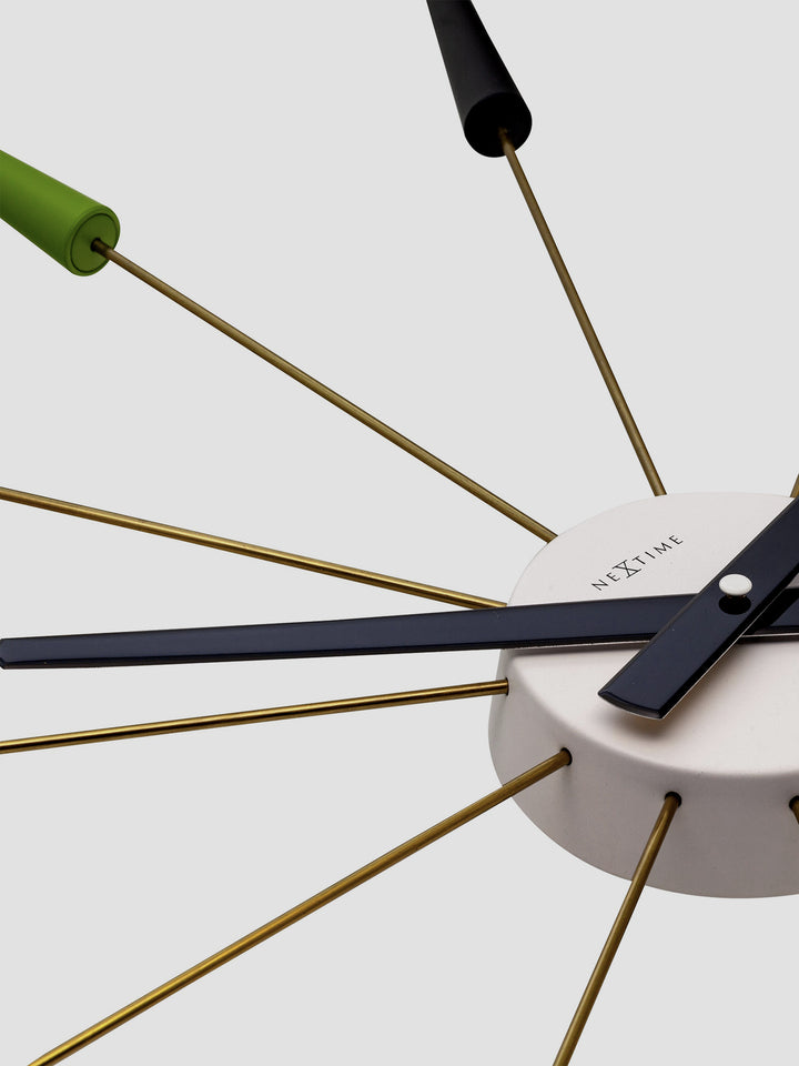 Plug Inn Wall Clock Silver [D] Additional 2