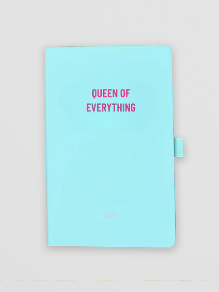Personalised Mint Green Notebook – Queen of Everything Edition Additional 1