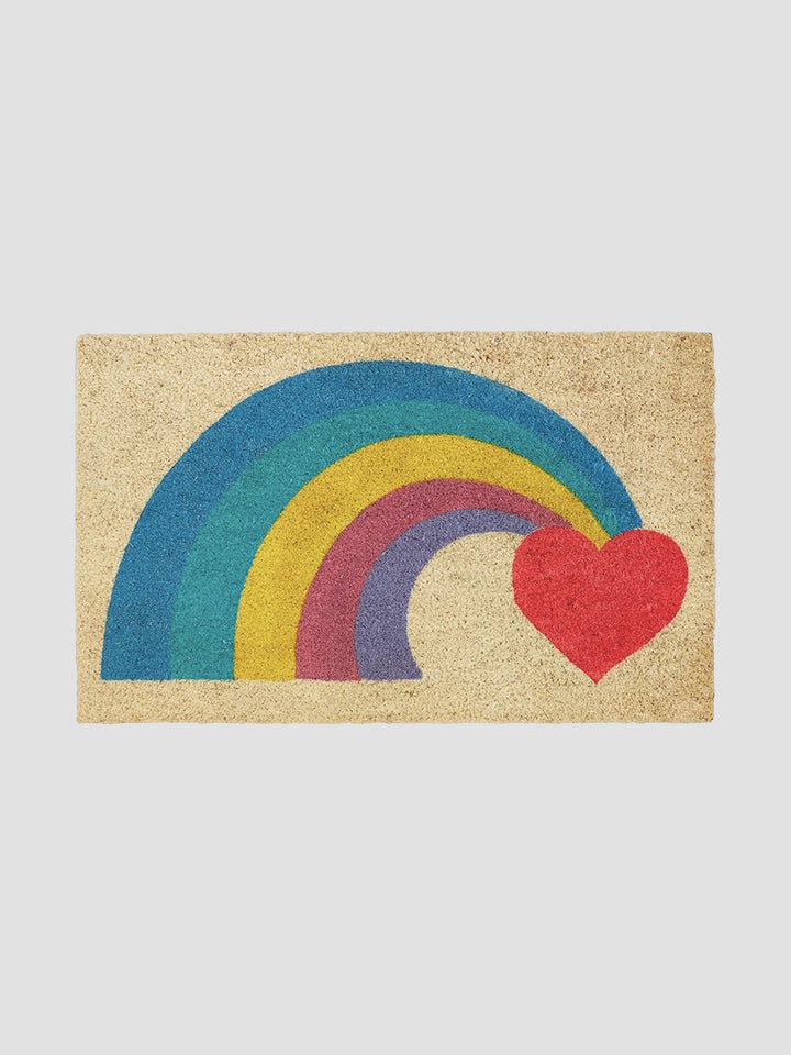 Rainbow Heart Doormat [D] Additional 1
