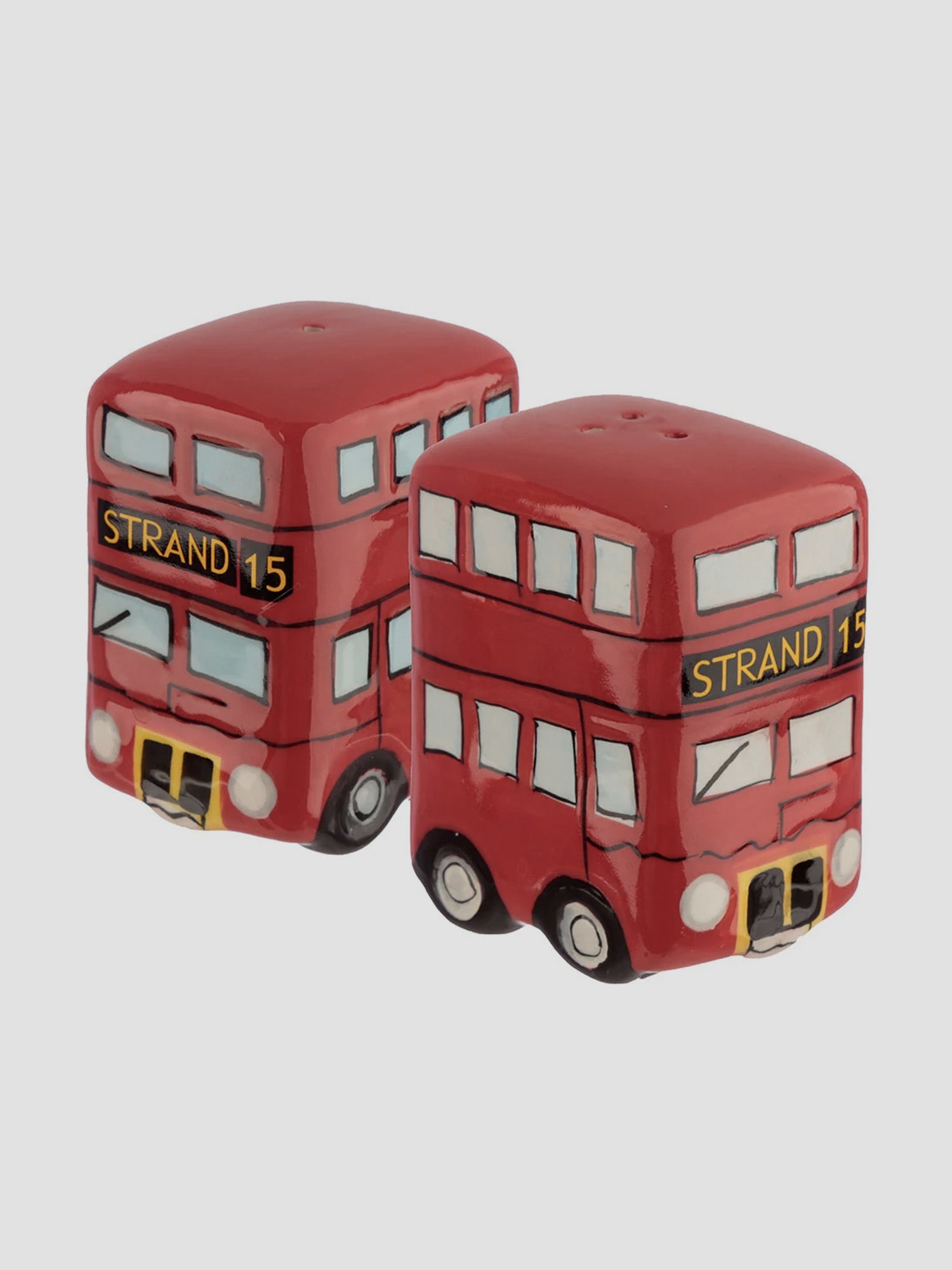 Routemaster Red London Bus Salt & Pepper Set - Red Candy