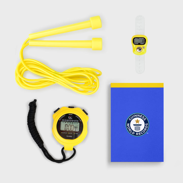 Skipping Records Kit, Guinness World Records Challenge Set Additional 2