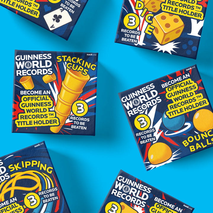 Stacking Cups Game Set - Guinness World Records Challenge Kit Additional 4
