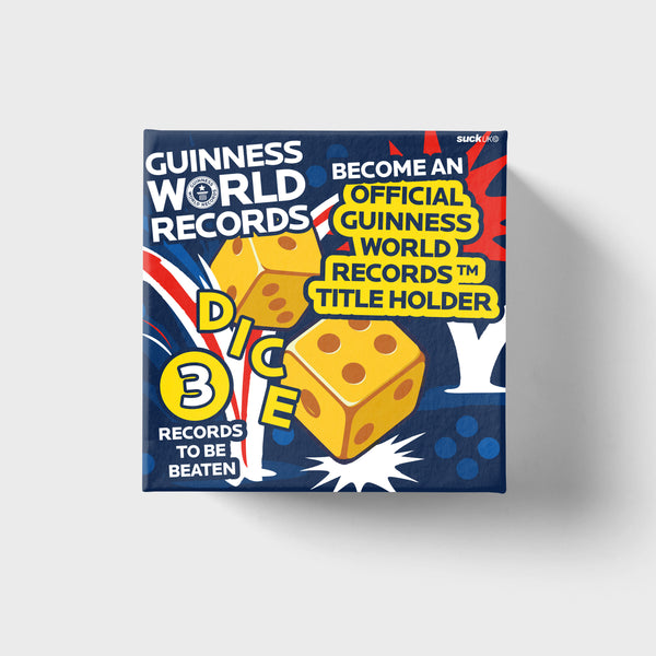 Dice Records Game Set, Guinness World Records Challenge Kit