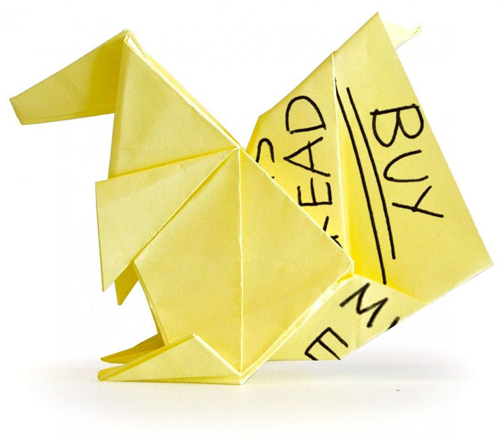 Origami Sticky Note Pad – Fold Your Thoughts into Penguins, Pigs and Paper Cranes Additional 4