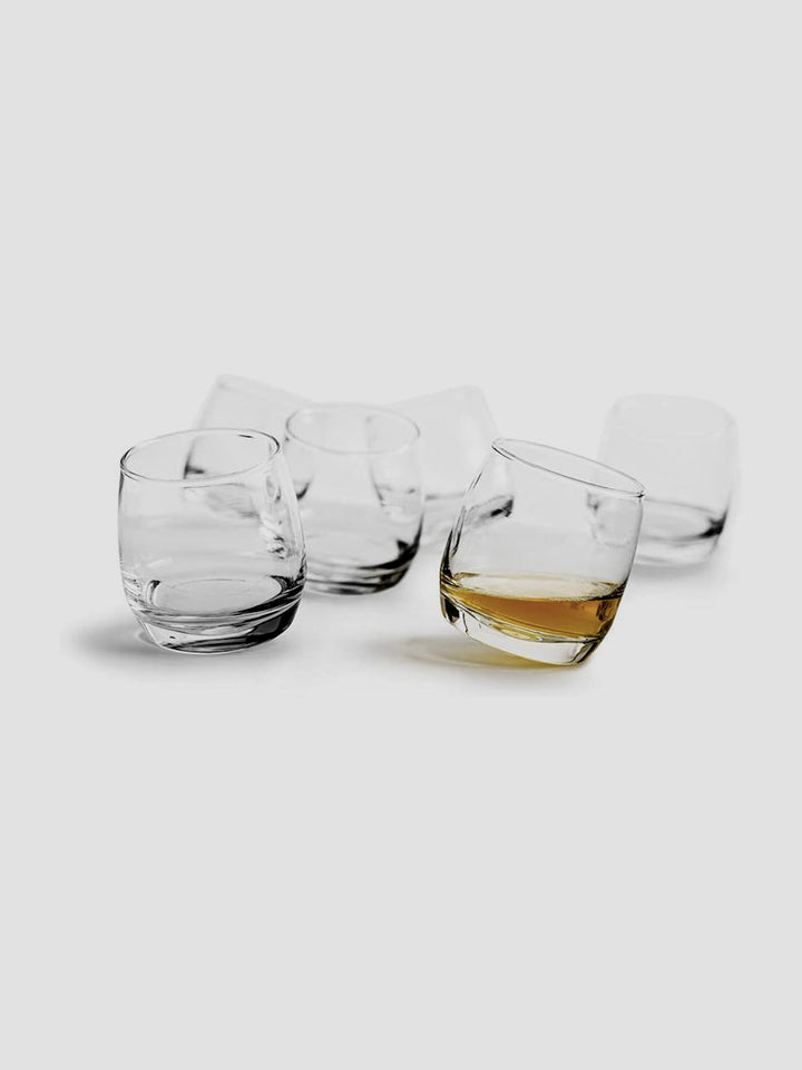Sagaform Rocking Whiskey Glasses [D] Additional 2