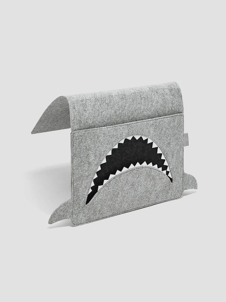 Shark Bedside Storage Pocket - Mark the Shark Felt Organiser Additional 2