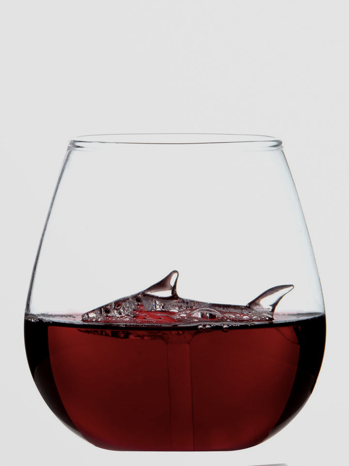 Glass Shark Wine Glass. A Fin-tastic Twist on Your Tipple Additional 1