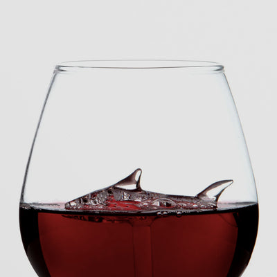Glass Shark Wine Glass. A Fin-tastic Twist on Your Tipple